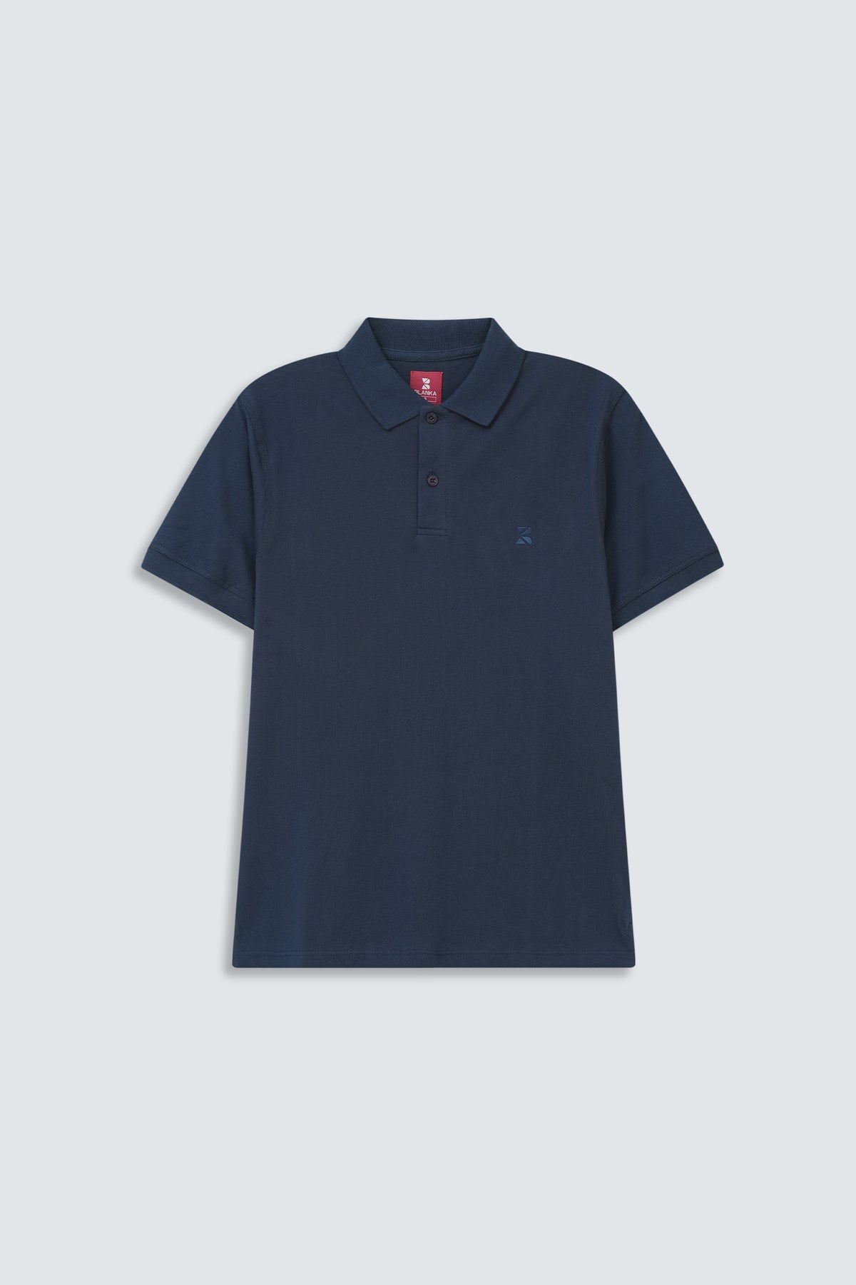 Office wear Basic Polo / Navy Blue