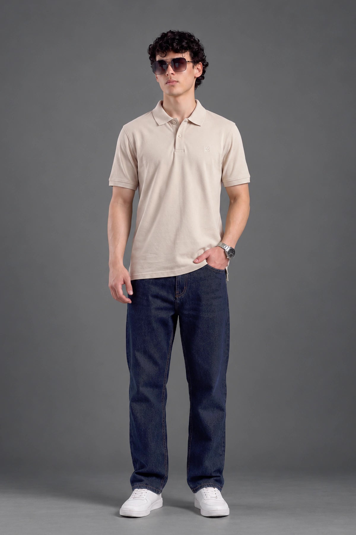 Office wear Basic Polo / Vanilla Ice