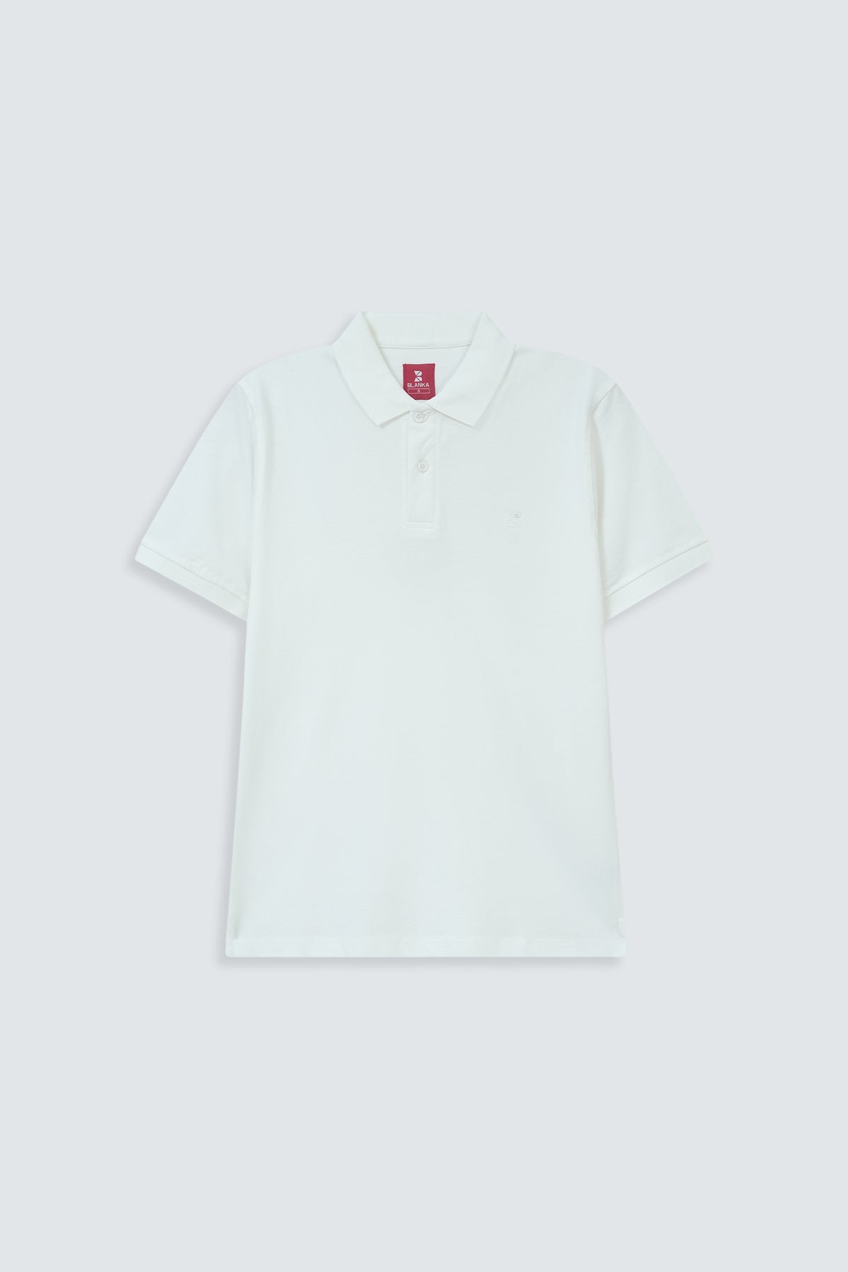 Office wear Basic Polo / White