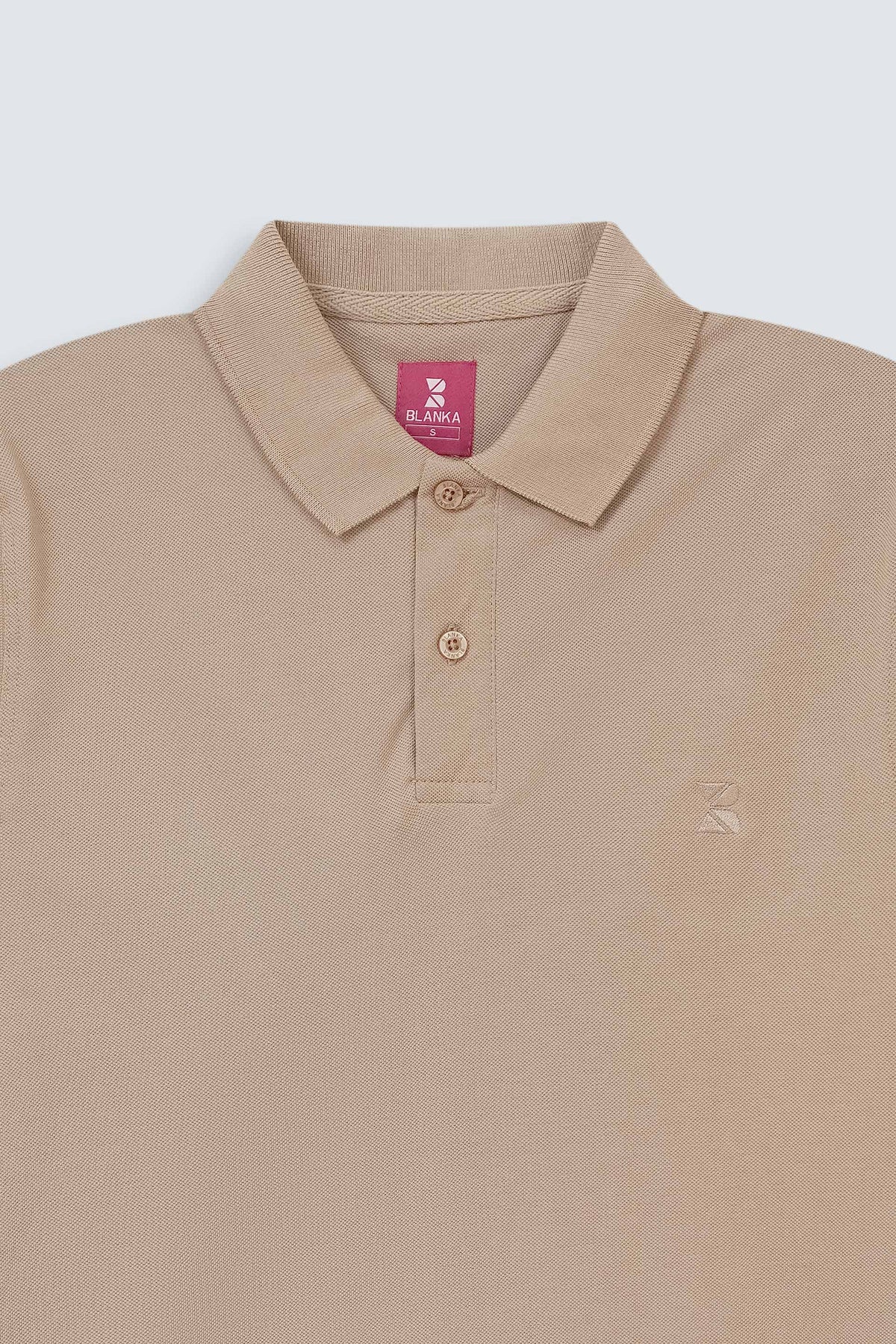 Office wear Basic Polo / Camel