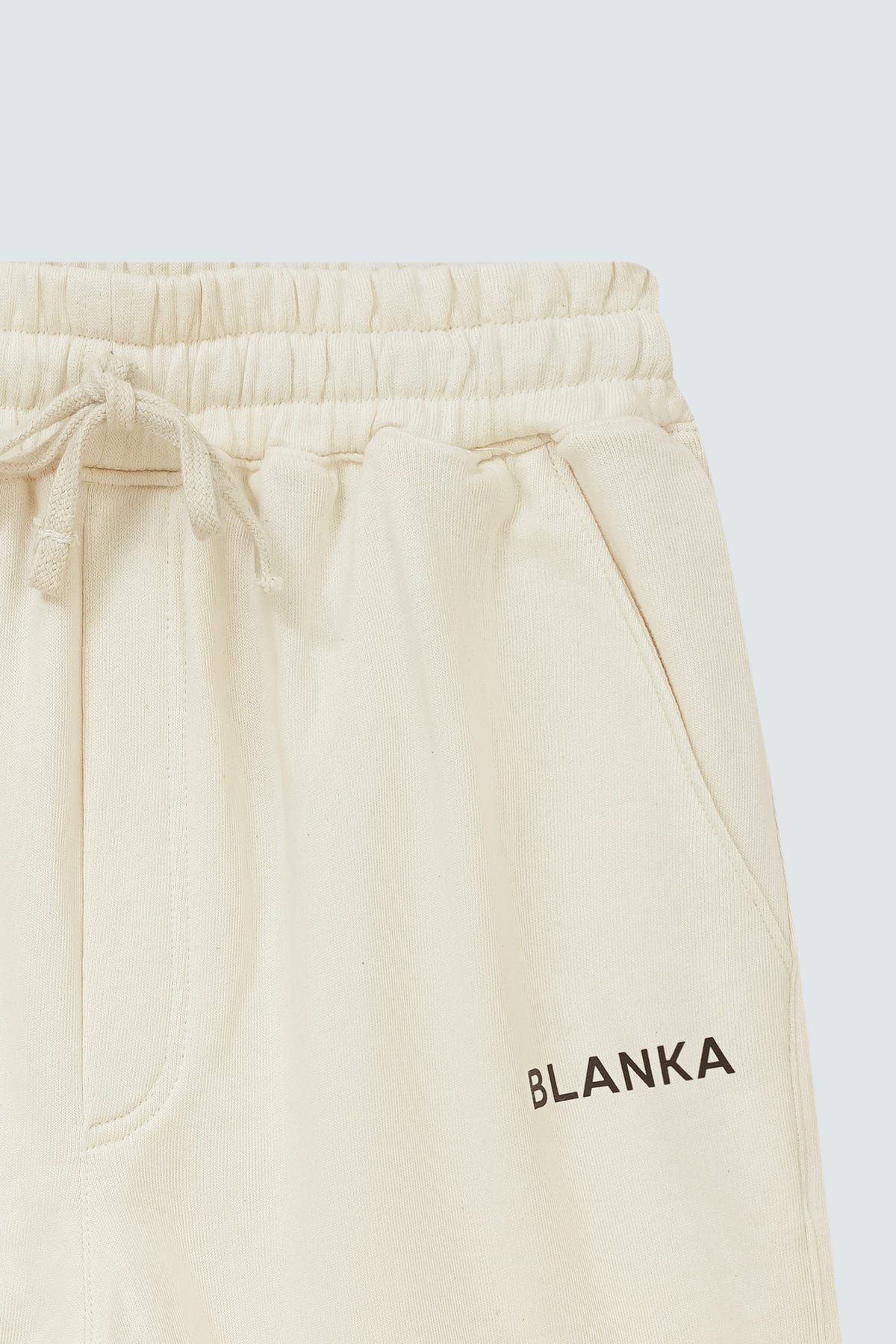 Plain Straight Shorts / Off White