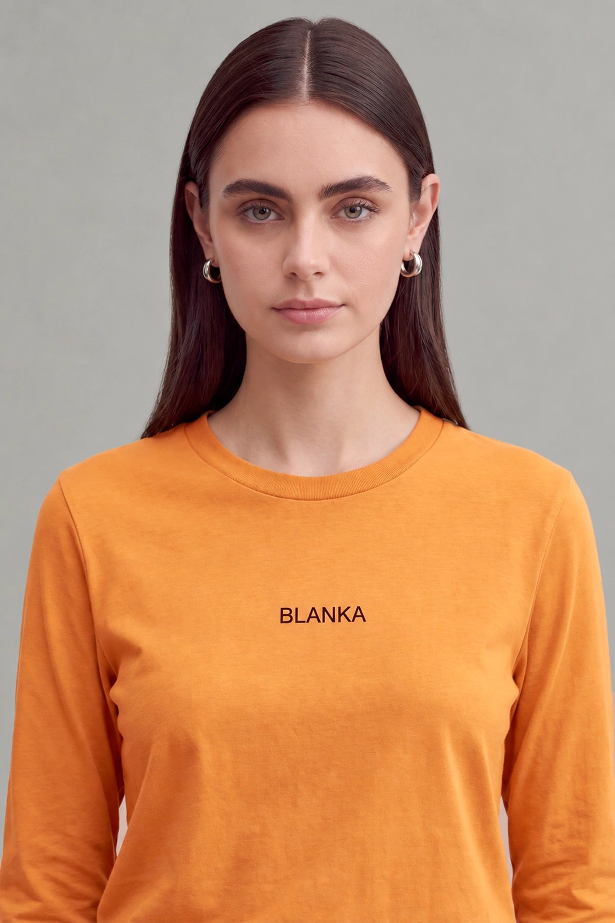 Cropped Fitted Tee / Desert Sun