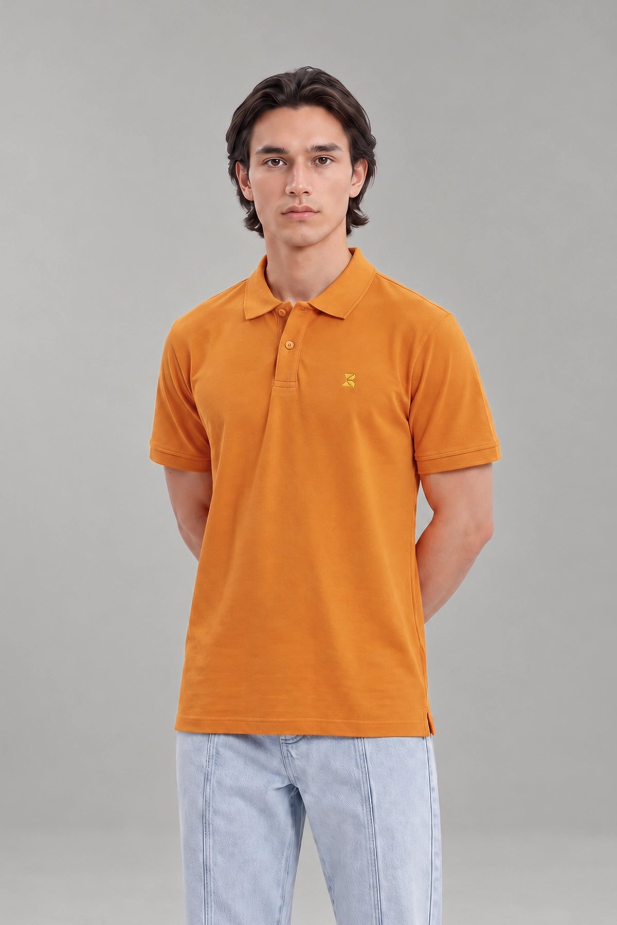 Office wear Basic Polo / Desert Sun