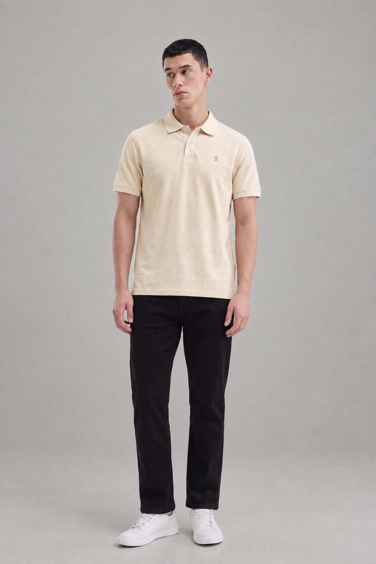 Office wear Basic Polo / Beige