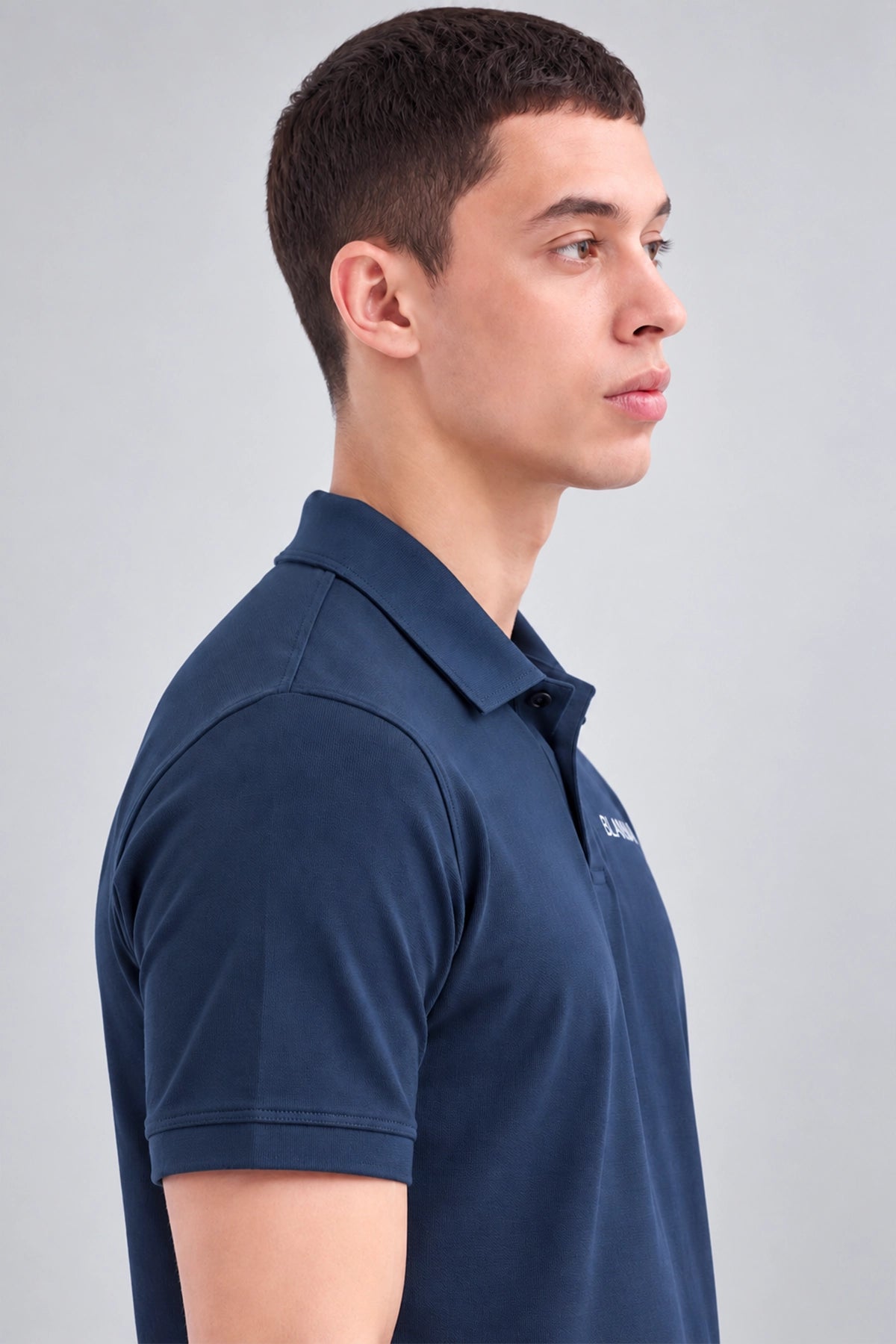 Scuba Polo Shirt / Navy Blue