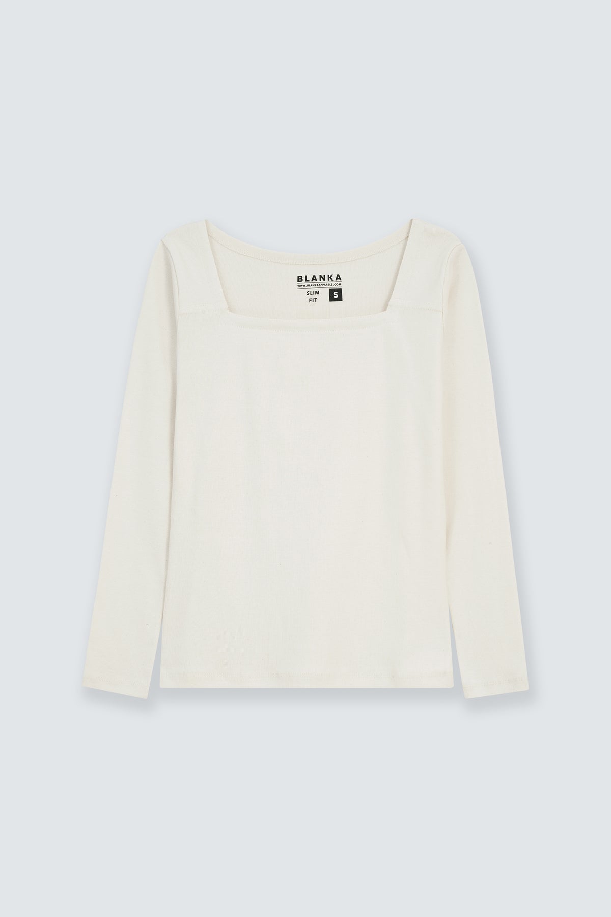 Boat Neck Shirt / Off White